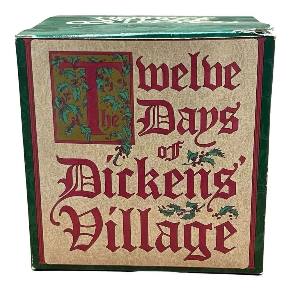 Dept 56 Five Golden Rings #58381 Twelve Days of Dickens’ Village Original Box